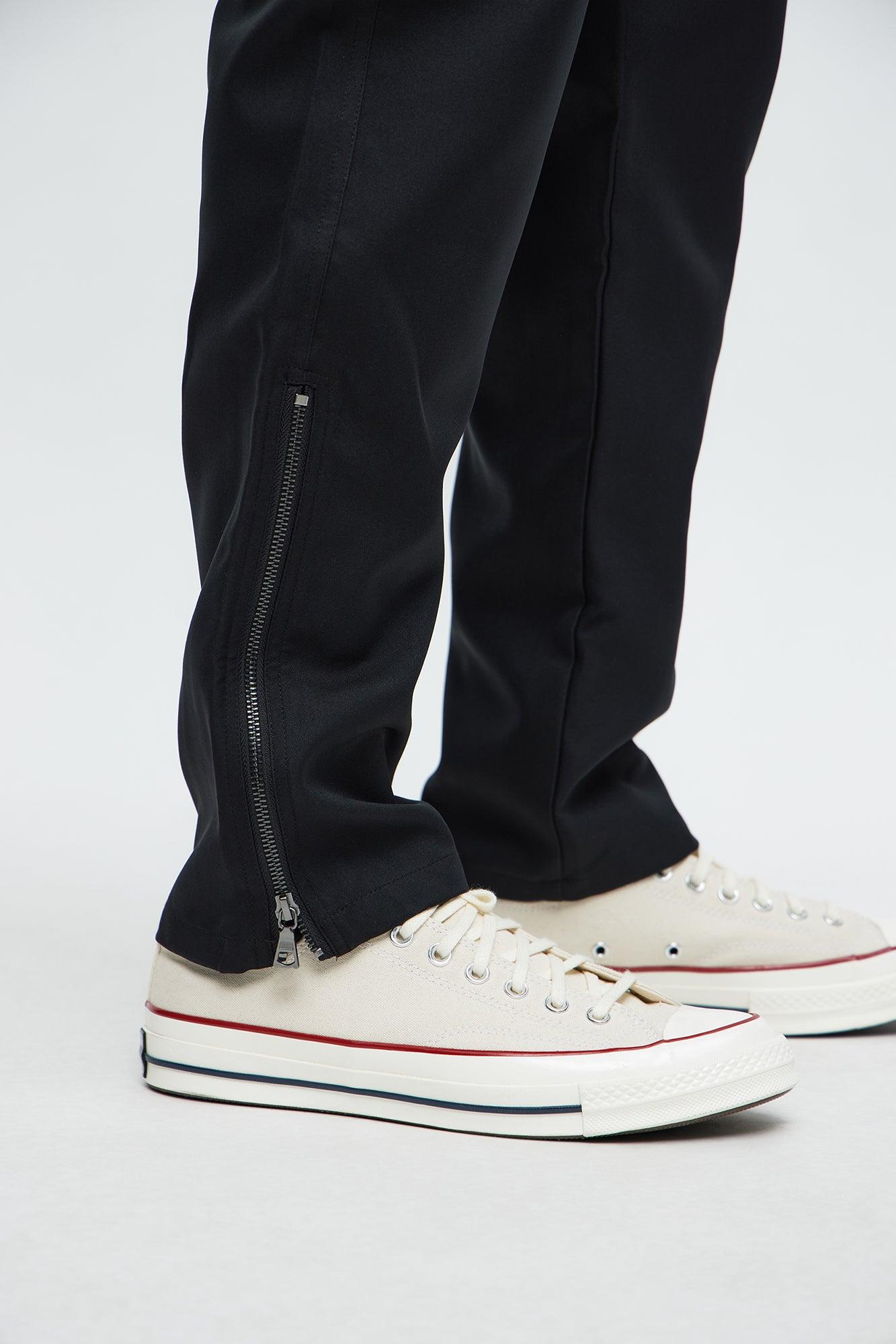 Slim Convertible Cargo Pants - Black Product Image