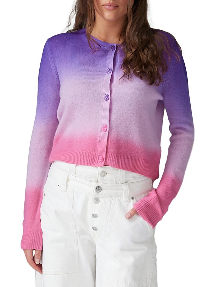 Womens Malou Gauzy Dip Dye Cardigan Product Image