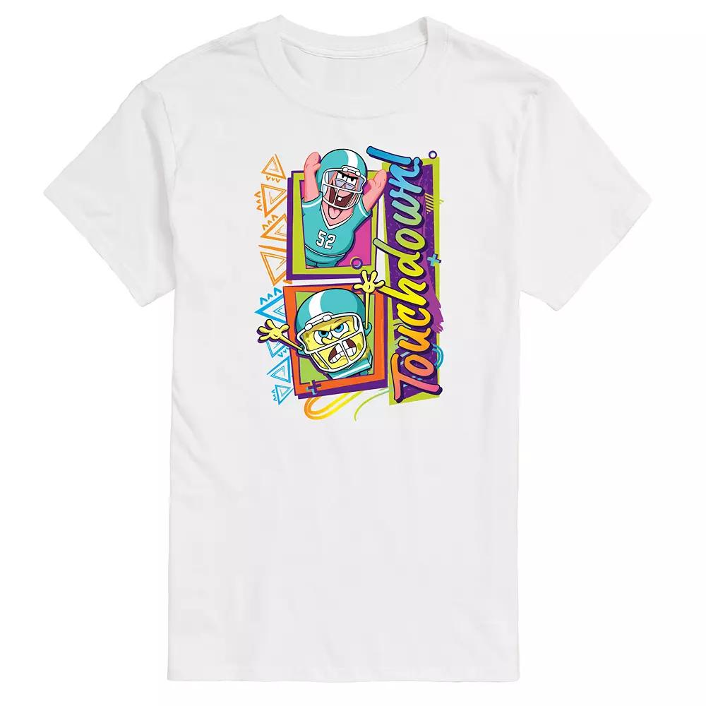 Men's SpongeBob SquarePants Touchdown Tee,  Product Image