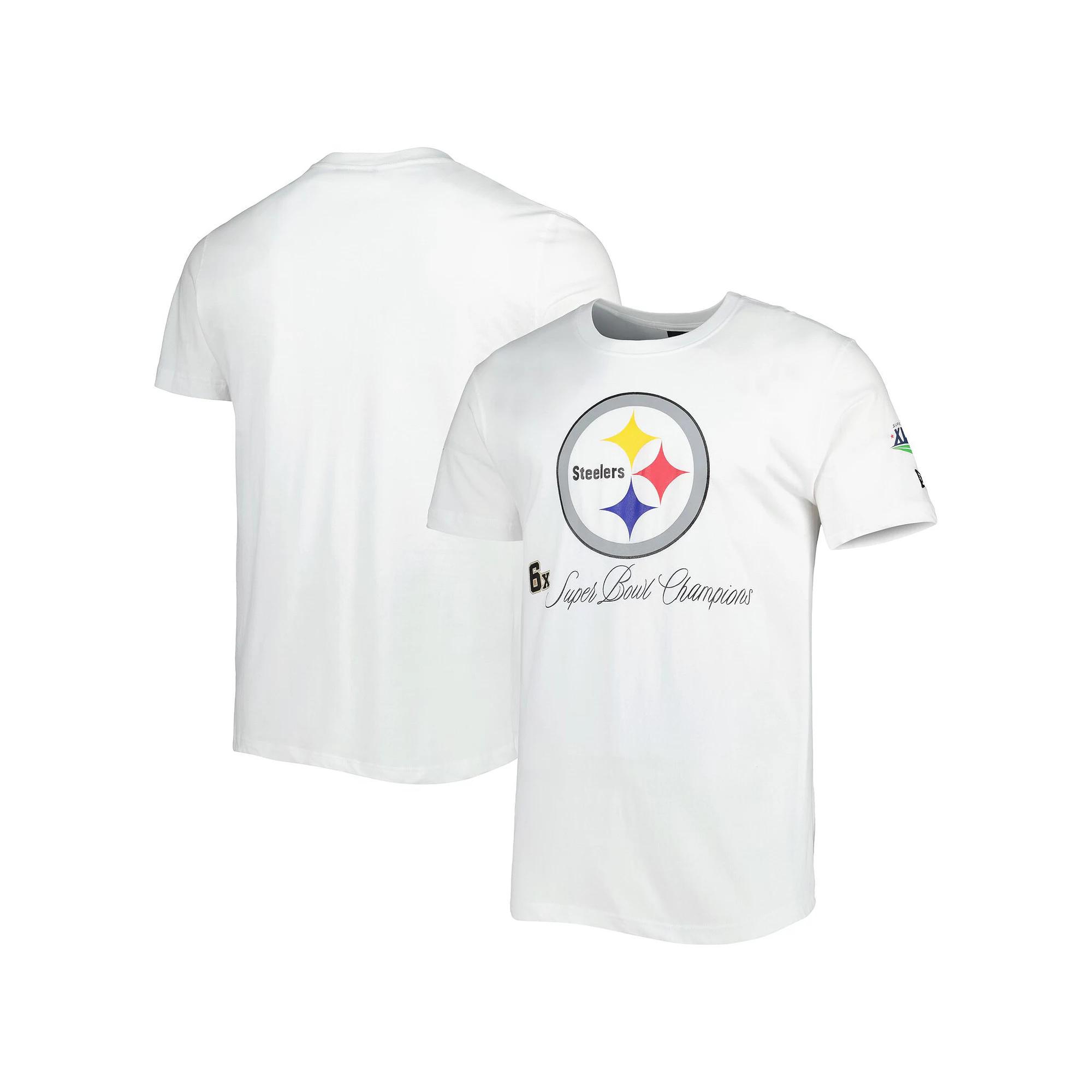 Mens New Era Pittsburgh Steelers Historic Champs T-Shirt Product Image