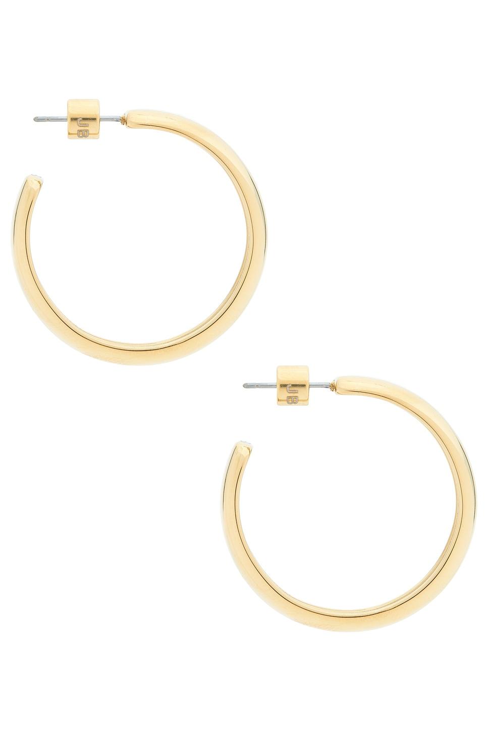 Staple Hoops Large Earrings Jenny Bird Product Image