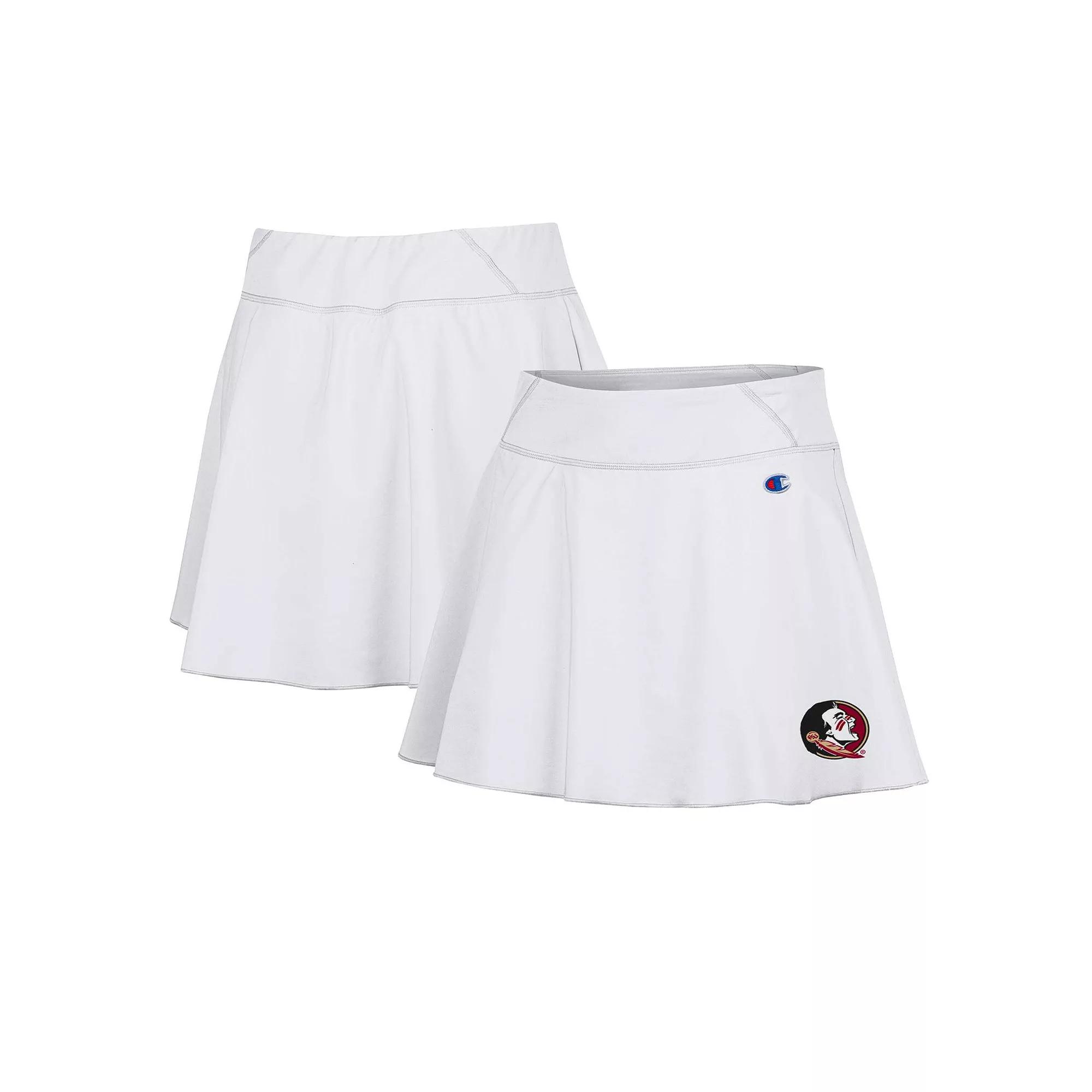 Women's Champion White Florida State Seminoles Tailgate Soft Touch Skort,  Product Image