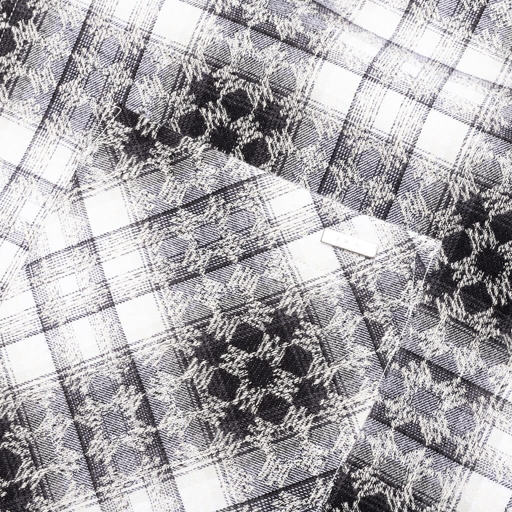 MA Quad Jacquard Flannel - Black Male Product Image