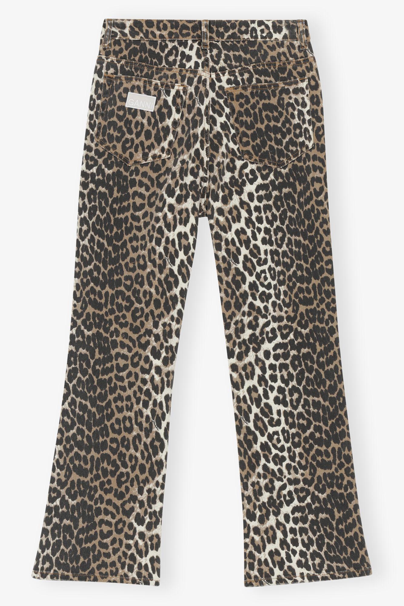 Leopard Betzy Jeans Product Image