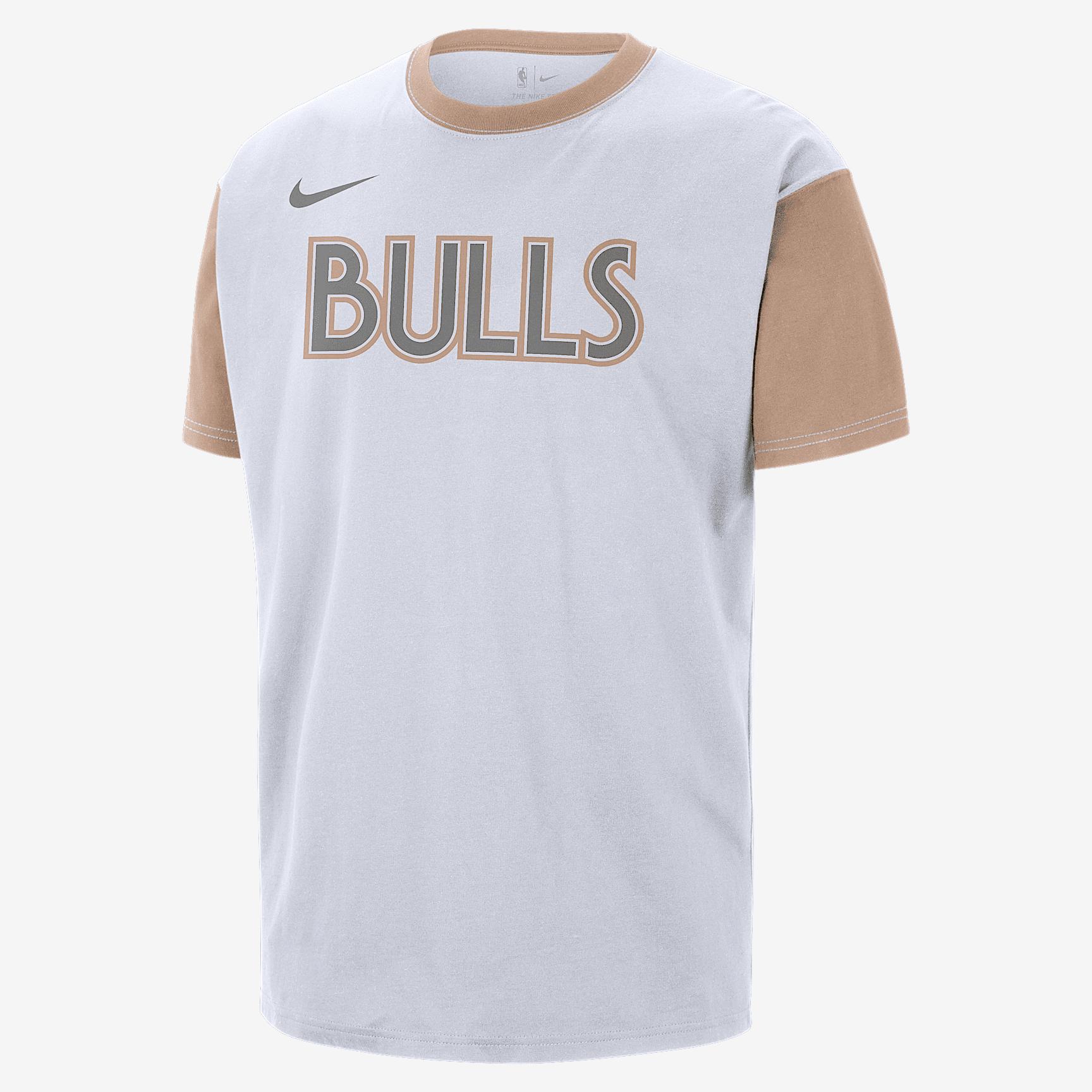 Chicago Bulls Courtside City Edition Men's Nike NBA T-Shirt Product Image