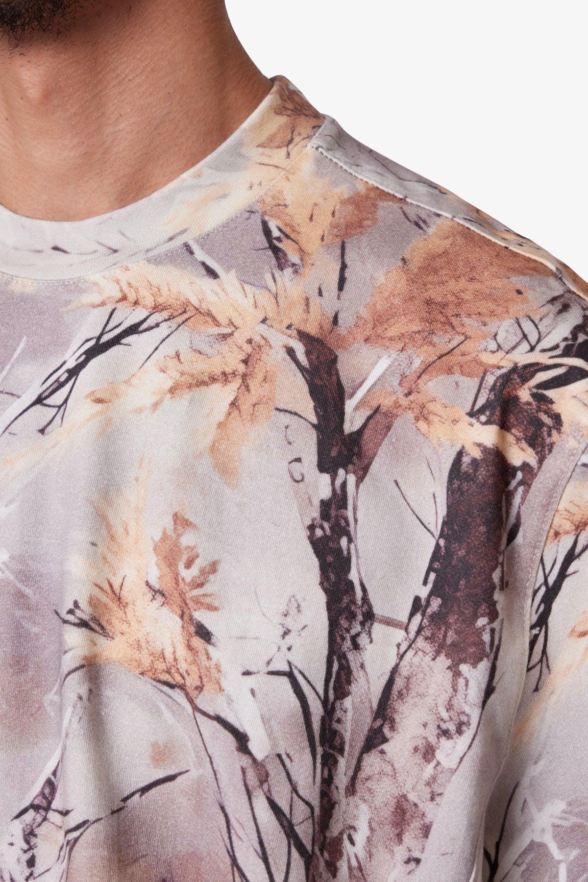 Washed Dart Tee - Snow Camo Product Image