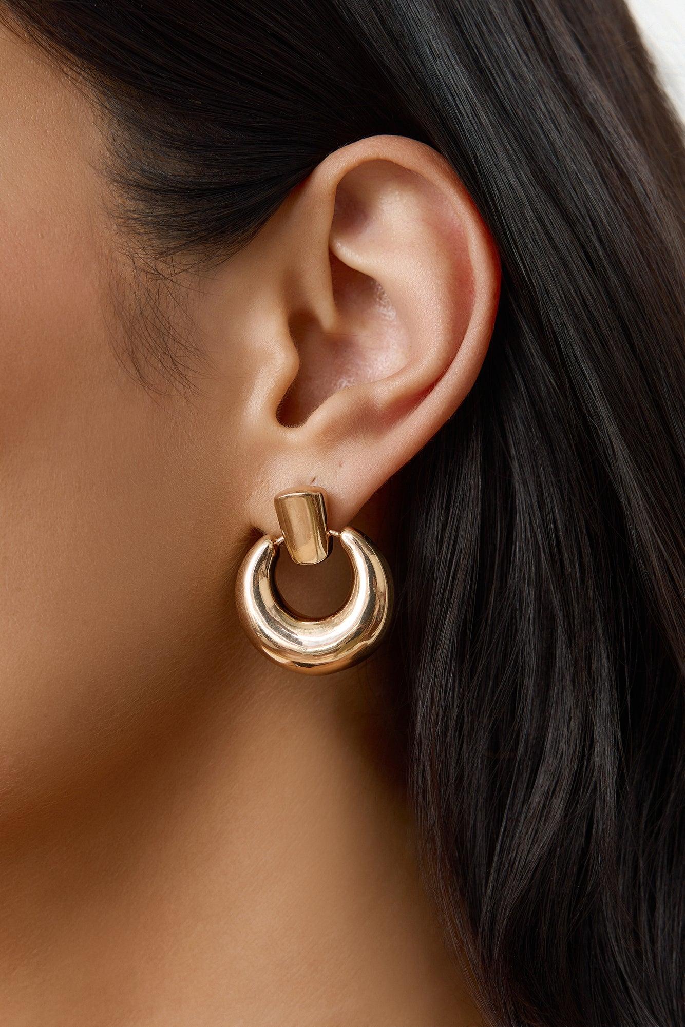 Alix Earrings Gold Product Image