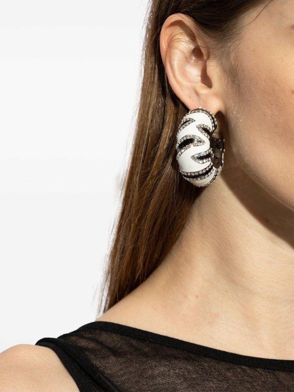Zebra earrings Product Image