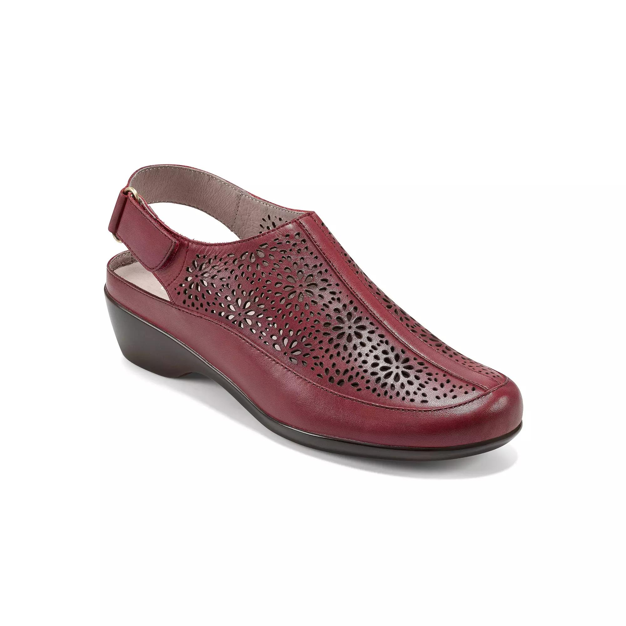 Easy Spirit Dawn Women's Perforated Leather Slingback Mules,  Product Image