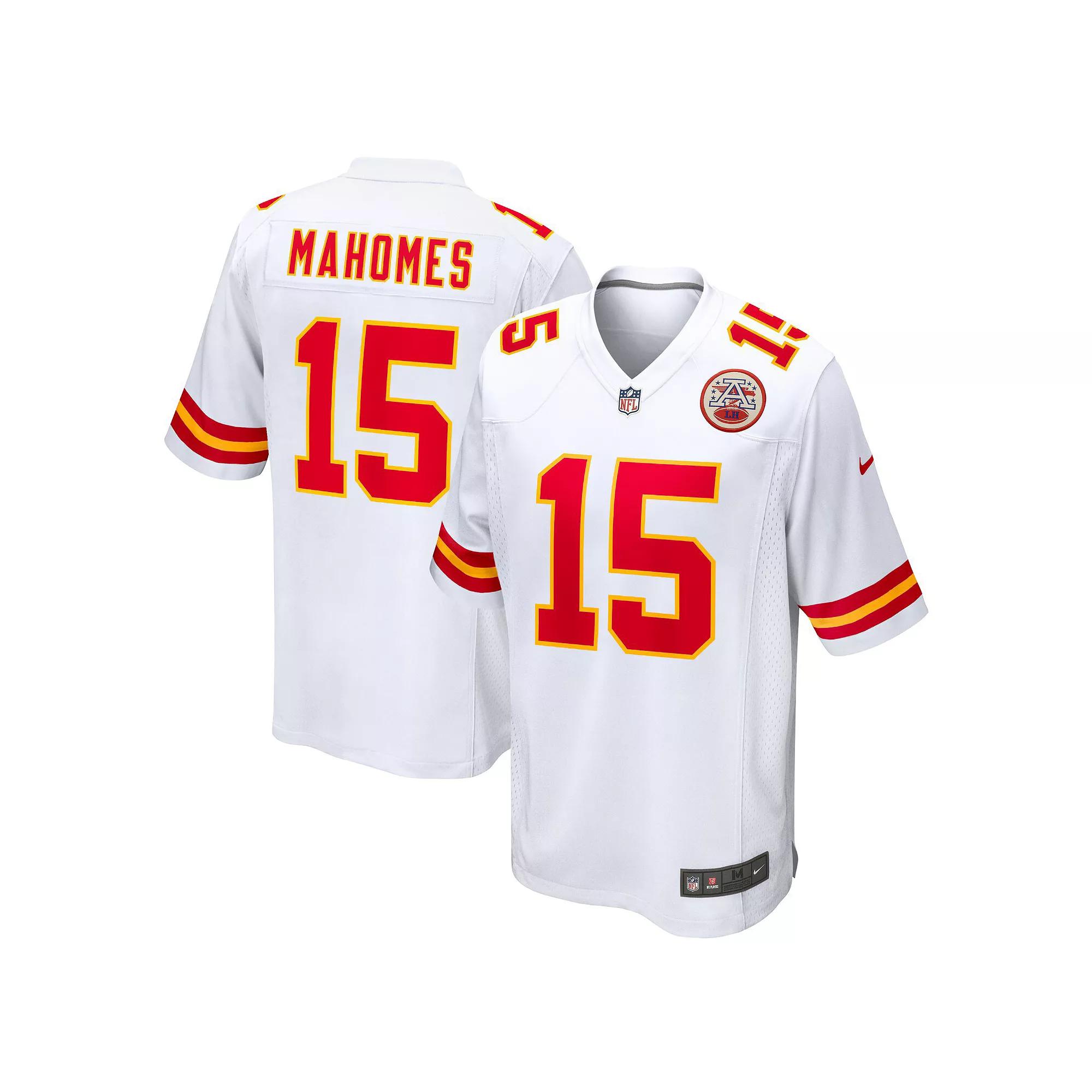 Men's Nike Patrick Mahomes White Kansas City Chiefs Game Jersey,  Product Image