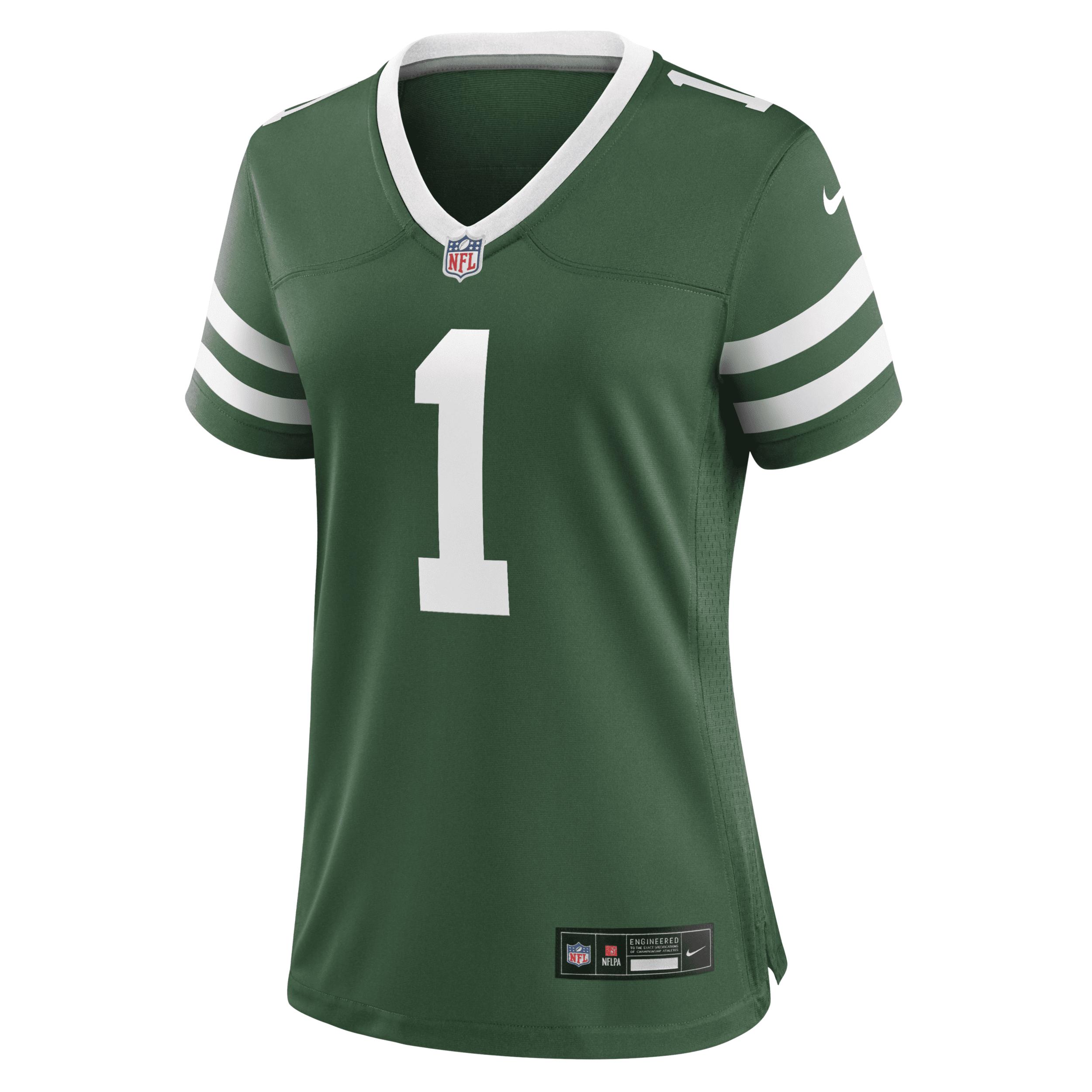 Sauce Gardner New York Jets Nike Women's NFL Game Football Jersey Product Image