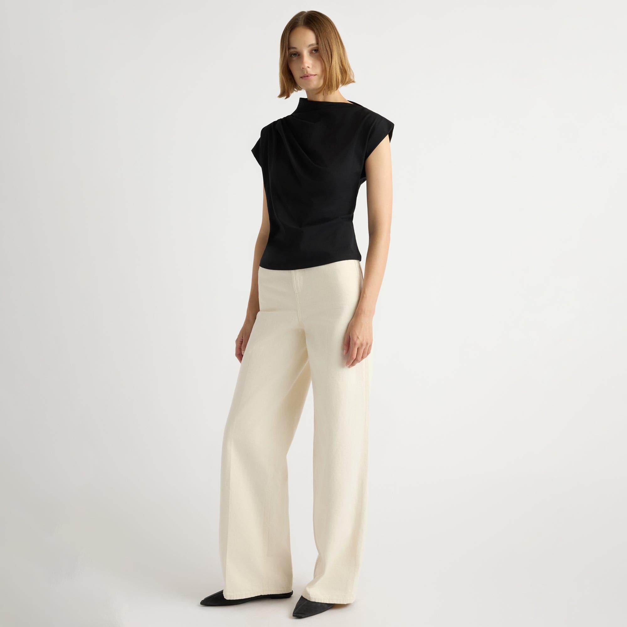 Kenny Asymmetric-Neck Tee Product Image