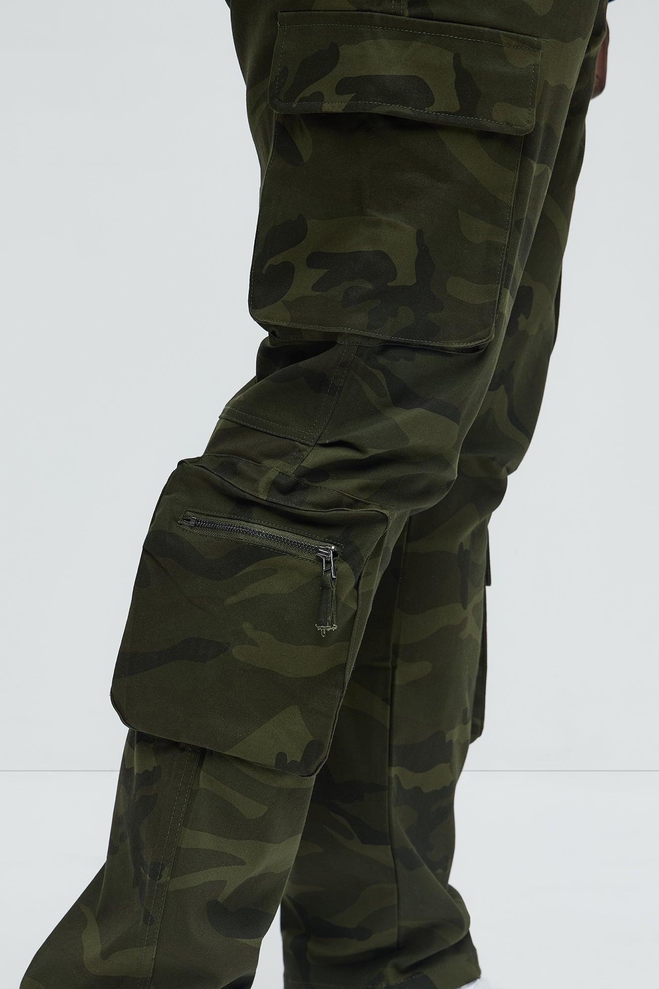 Stay On It Skinny Cargo Pants - Camouflage Male Product Image