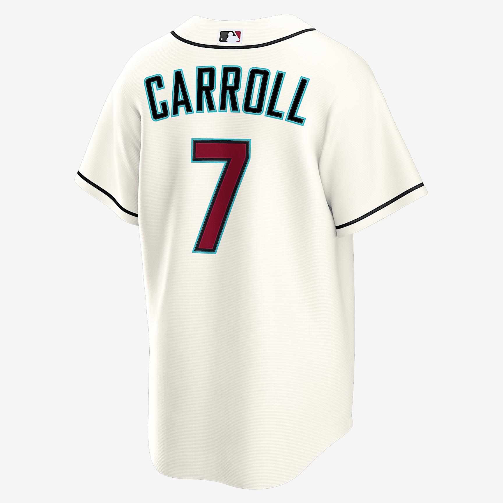 Corbin Carroll Arizona Diamondbacks Nike Mens MLB Replica Jersey | RE25DKHODQ9-VLT Product Image