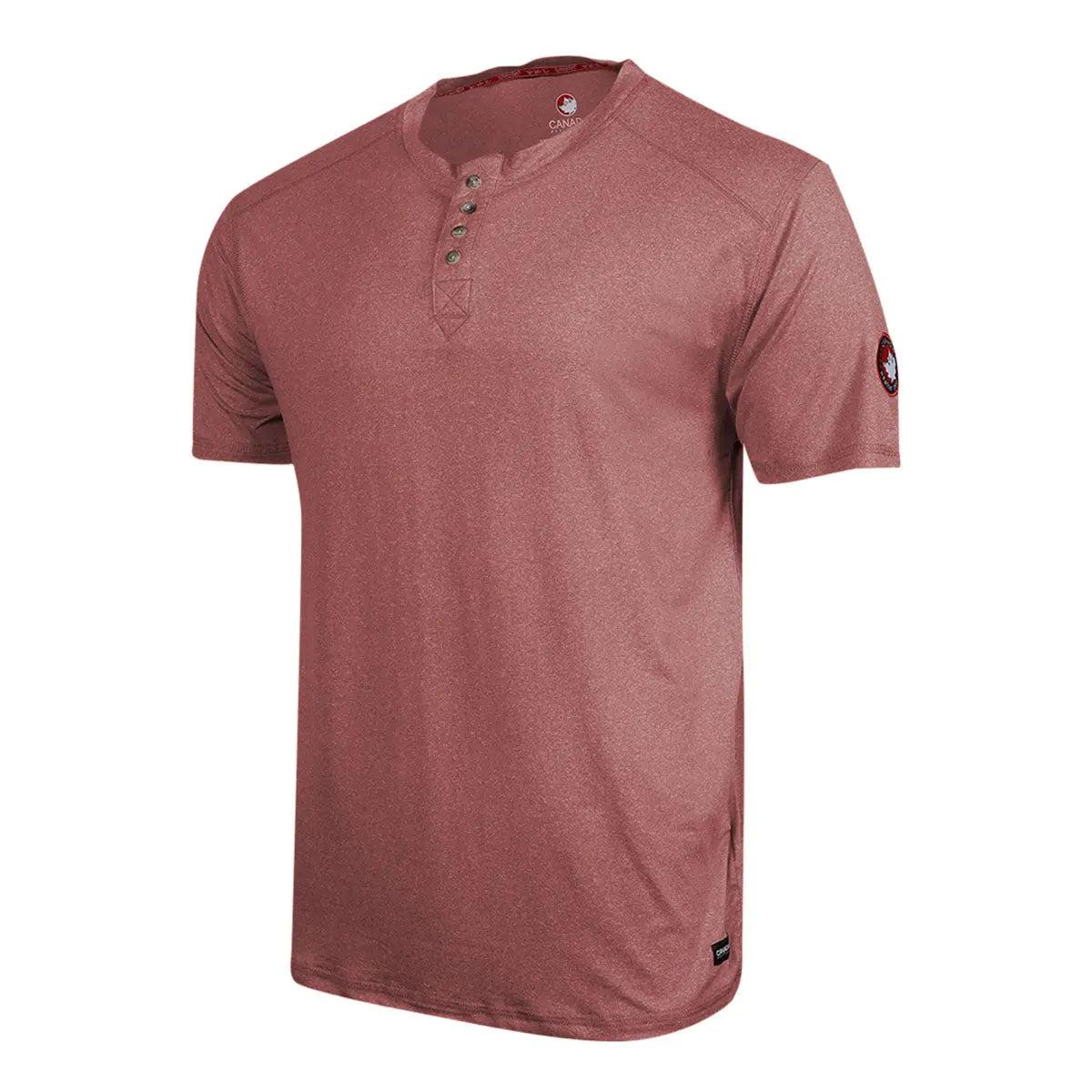 Canada Weather Gear Men's Trail Blazer Henley T-Shirt Male Product Image