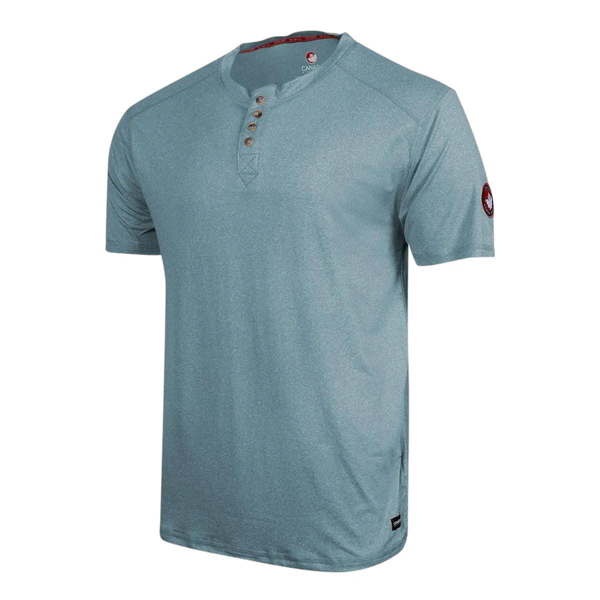 Canada Weather Gear Men's Trail Blazer Henley T-Shirt Male Product Image