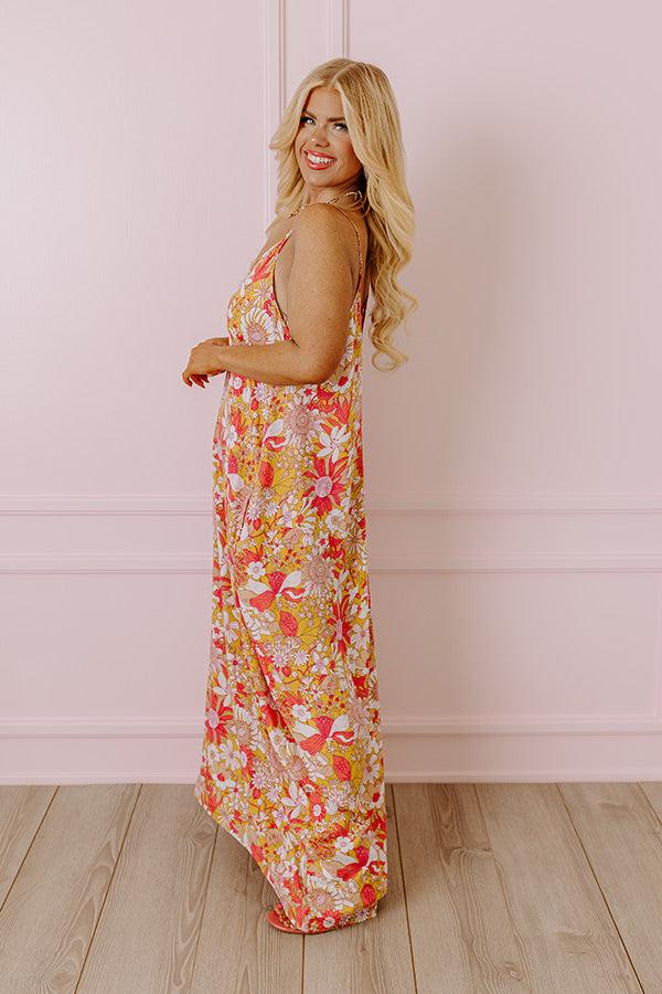 Casually Chic Floral Maxi Curves Product Image