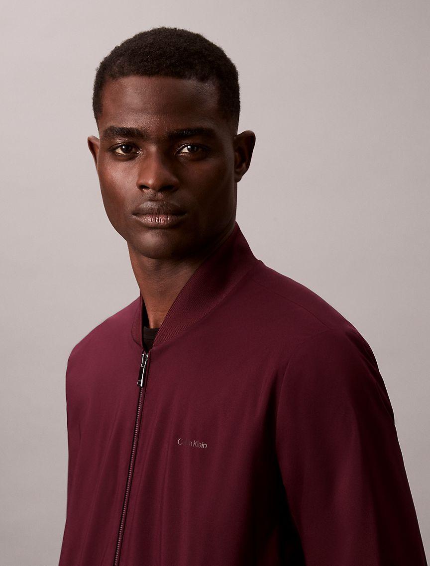 Matte Bomber Jacket Product Image