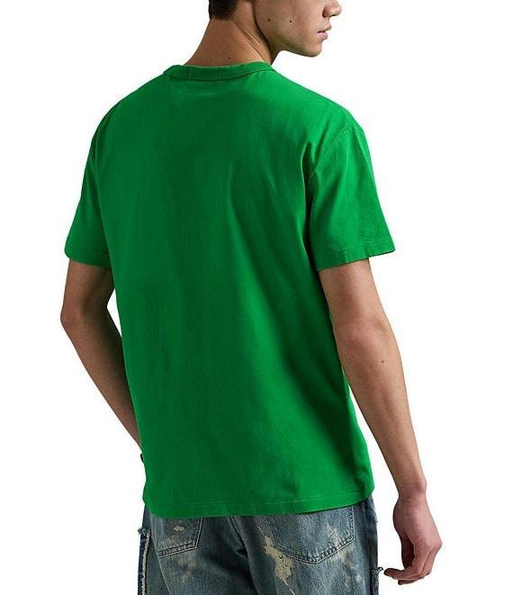 Polo Ralph Lauren Classic Fit Madras-Logo Jersey Short Sleeve T-Shirt Product Image