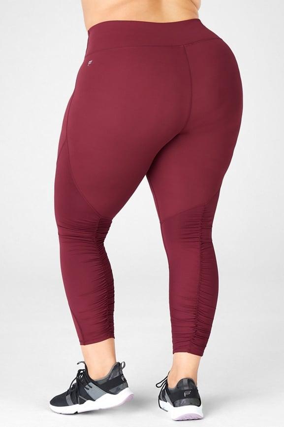 PureLuxe Mid-Rise Ruched 7/8 Legging Product Image