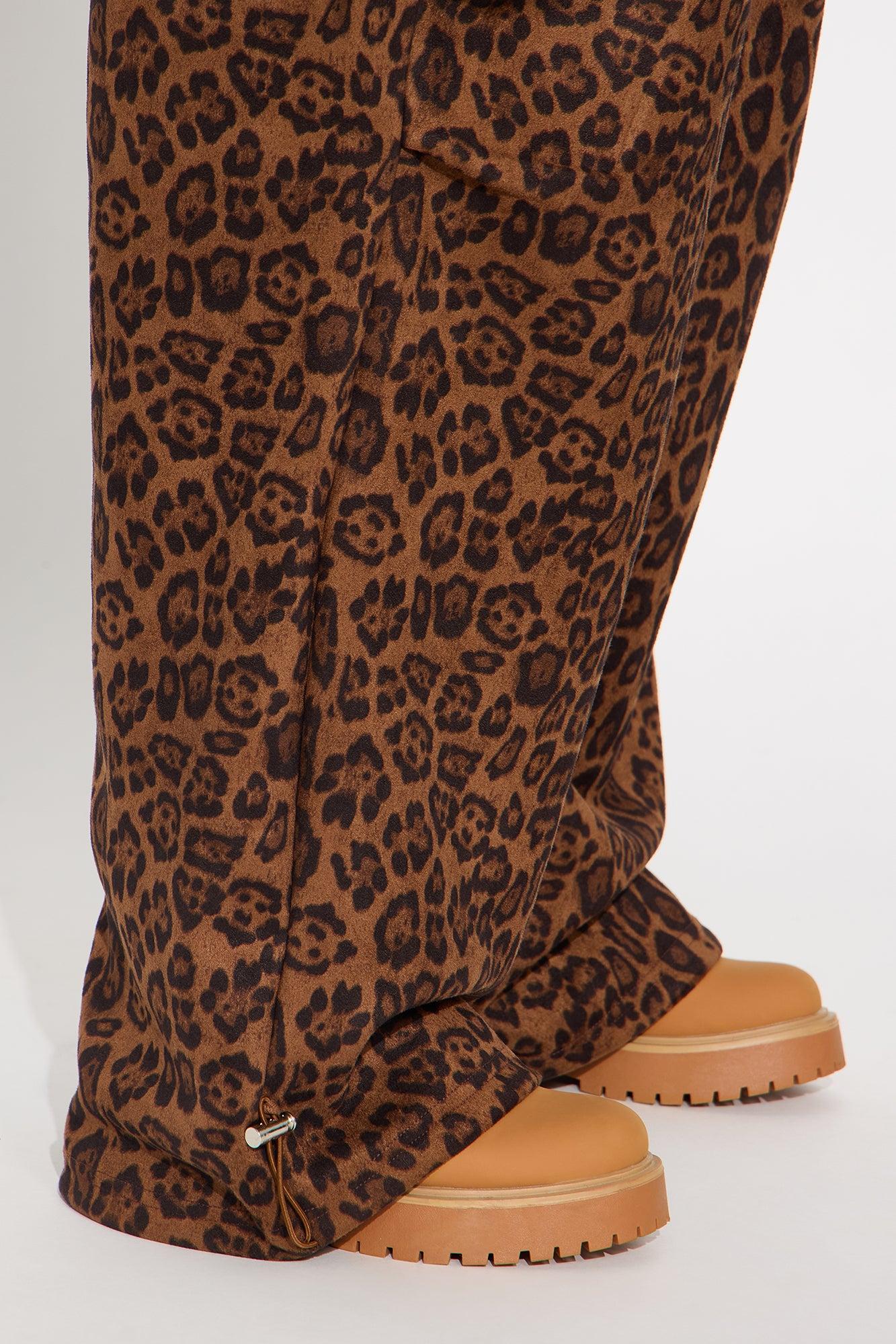 Exotic Taste Leopard Jogger Pant - Leopard Female Product Image