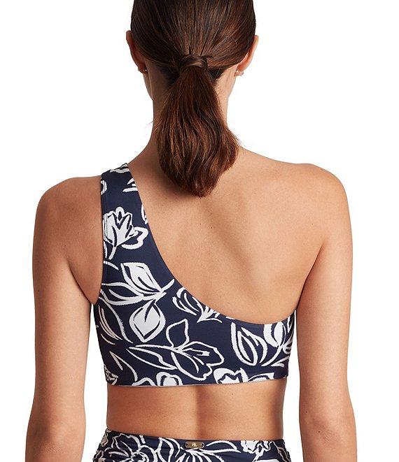 Lauren Ralph Lauren Allora Floral Semi Shirred High Waist Swim Bottom Product Image