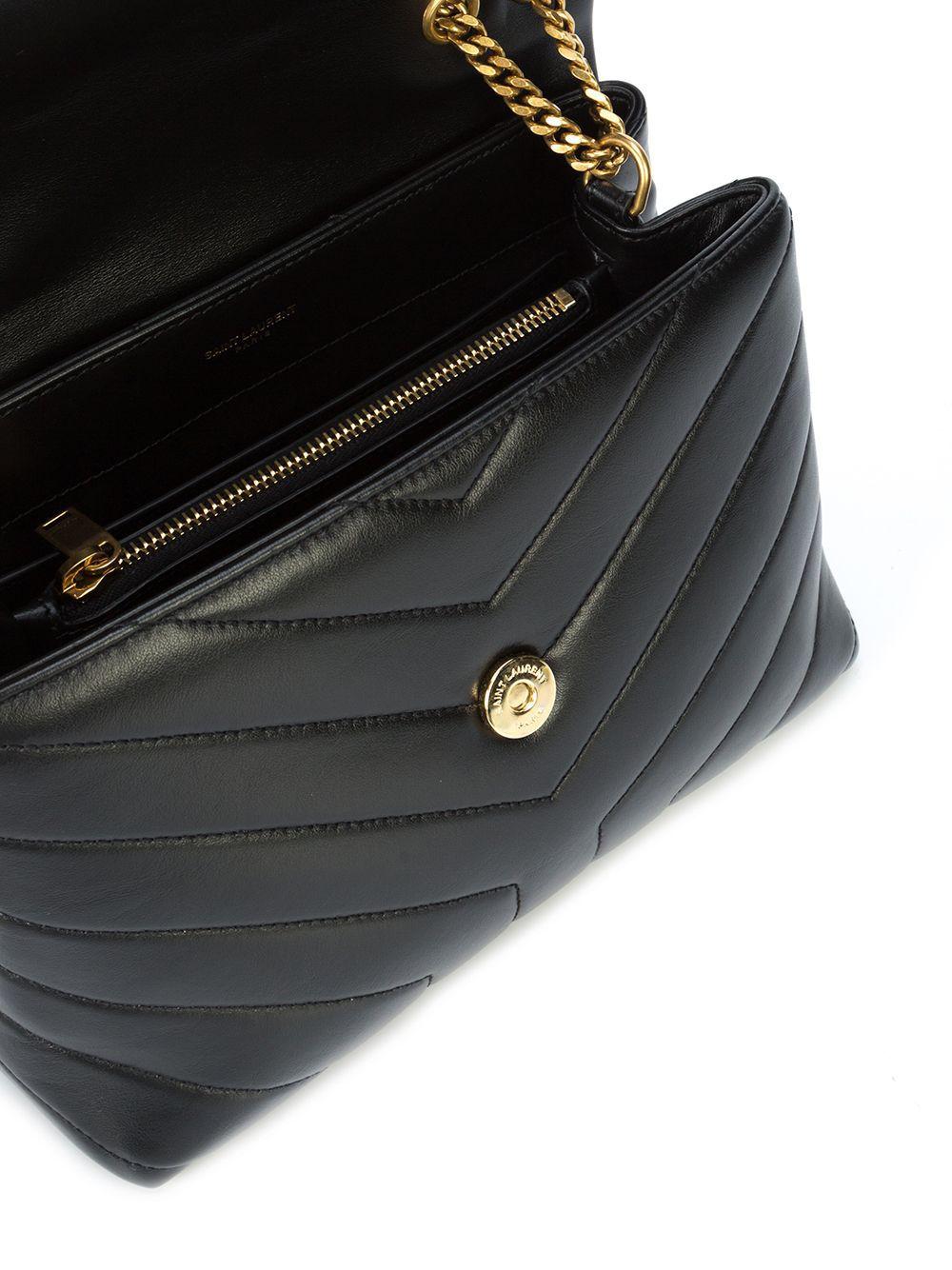 medium Loulou quilted shoulder bag Product Image