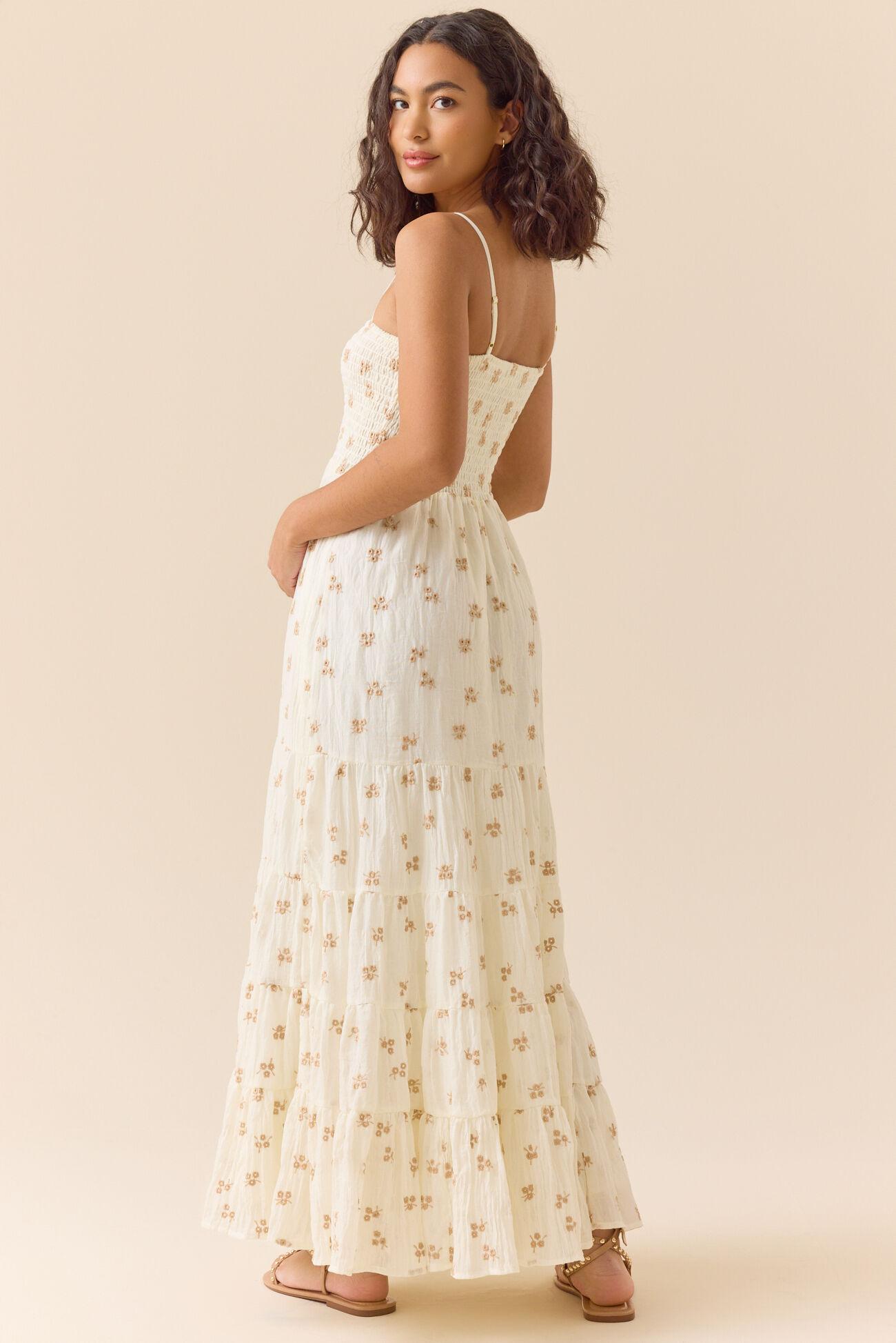 Baylor Embroidered Maxi Dress Product Image