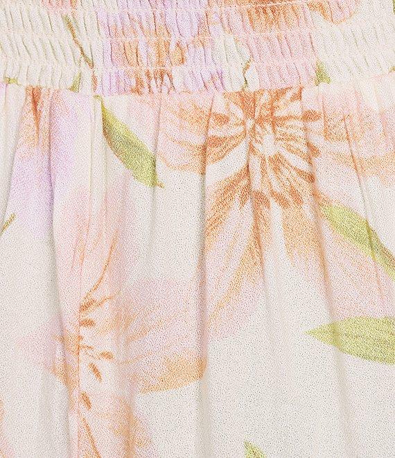 Billabong Sunset Love Sleeveless Floral Printed A-Line Dress Product Image