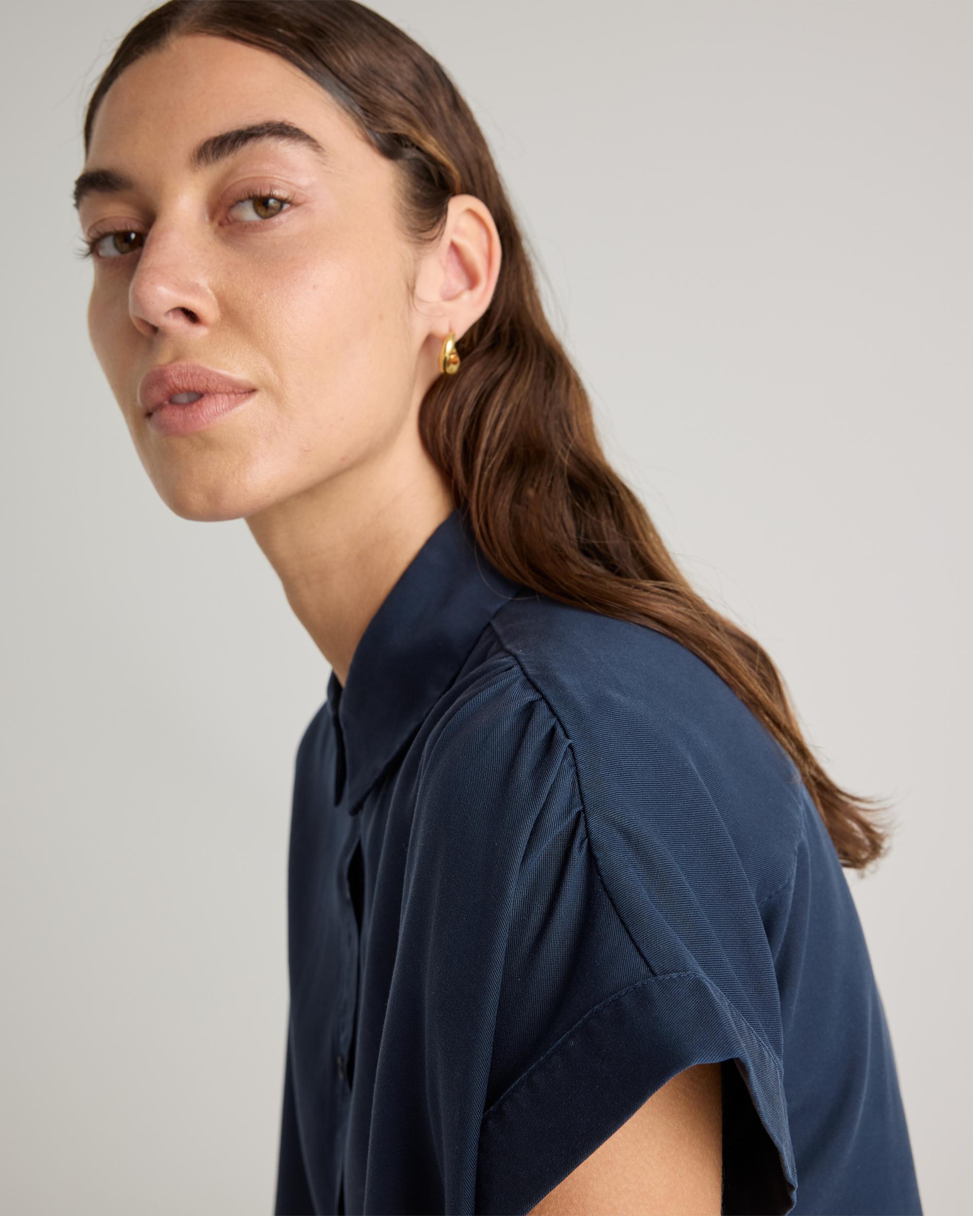 Quince | Women's Vintage Wash Tencel Camp Shirt Product Image