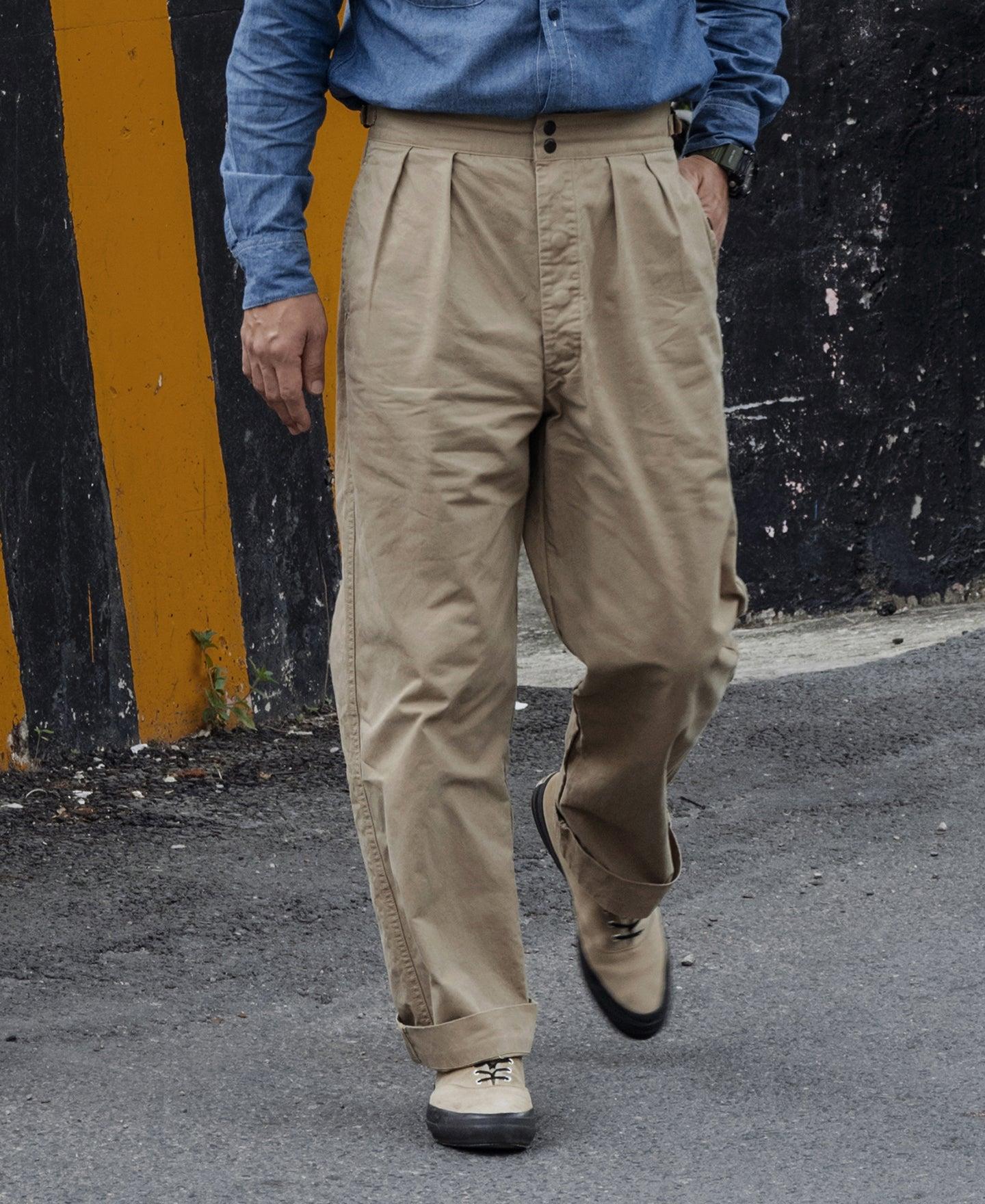 1960s AUS Army Combat Pants - Khaki Product Image