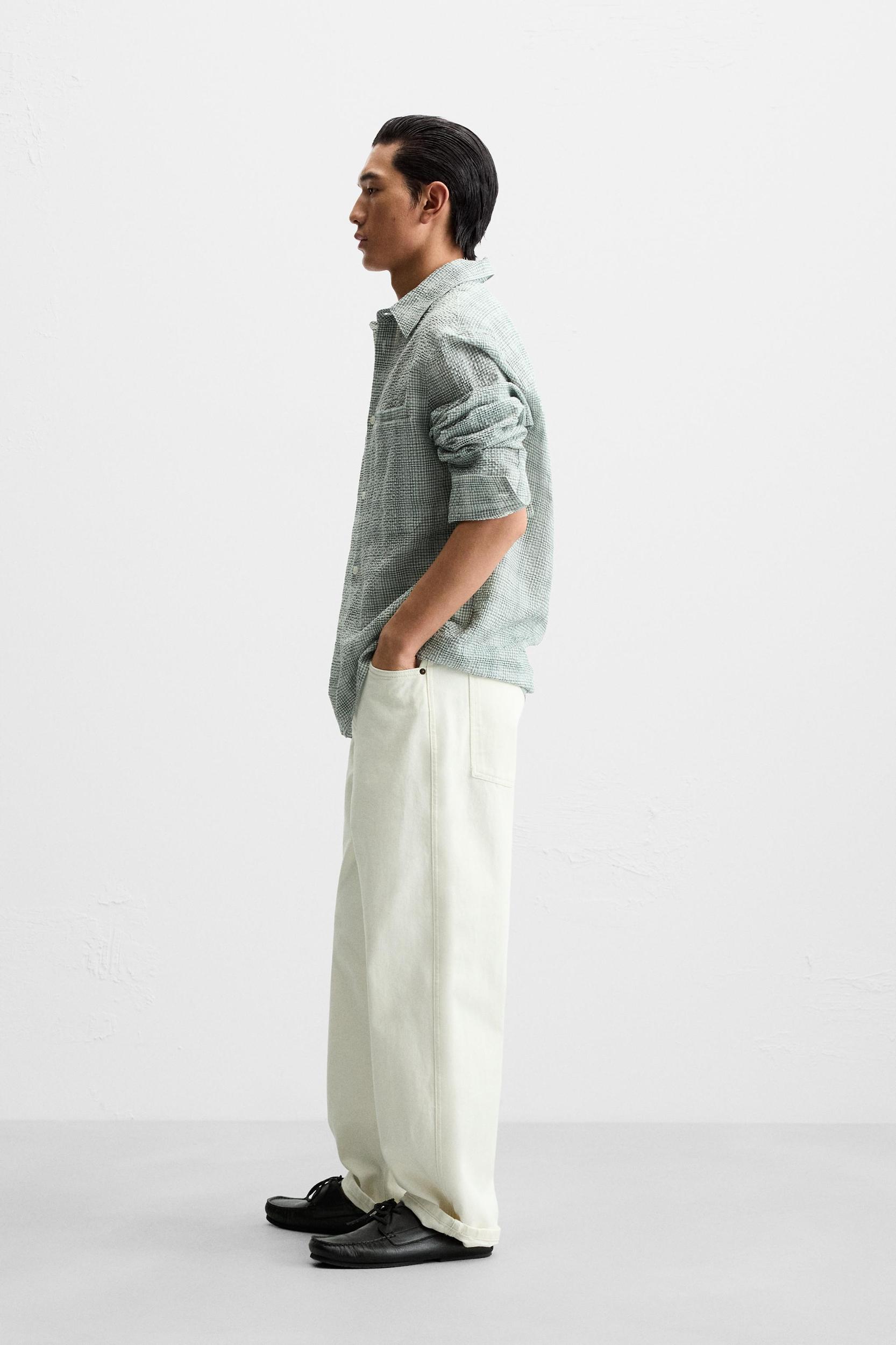 TEXTURED JACQUARD SHIRT Product Image