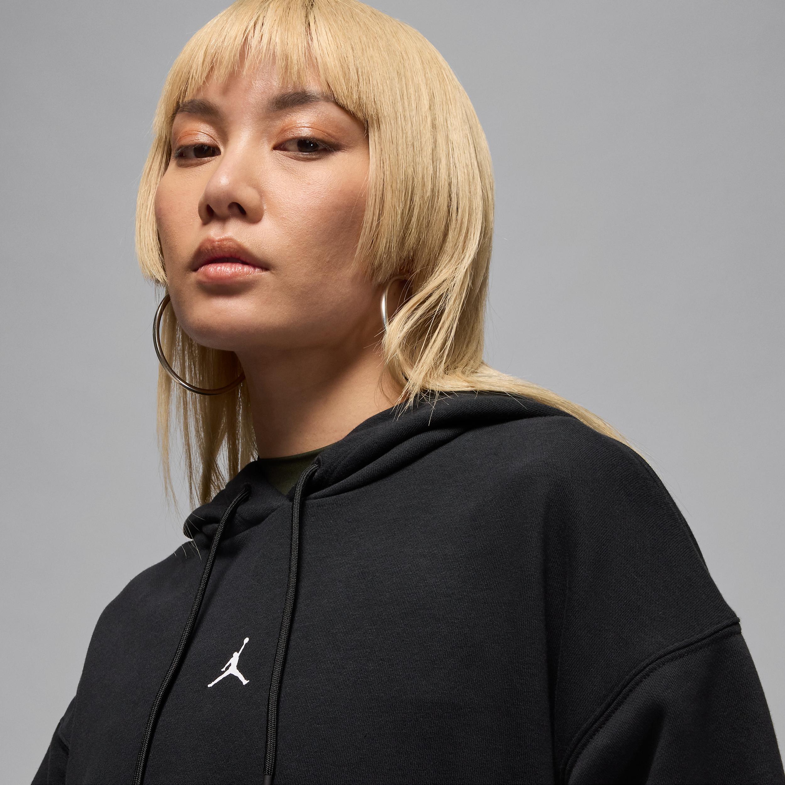 Women's Jordan Sport Crossover Dri-FIT Fleece Hoodie Product Image