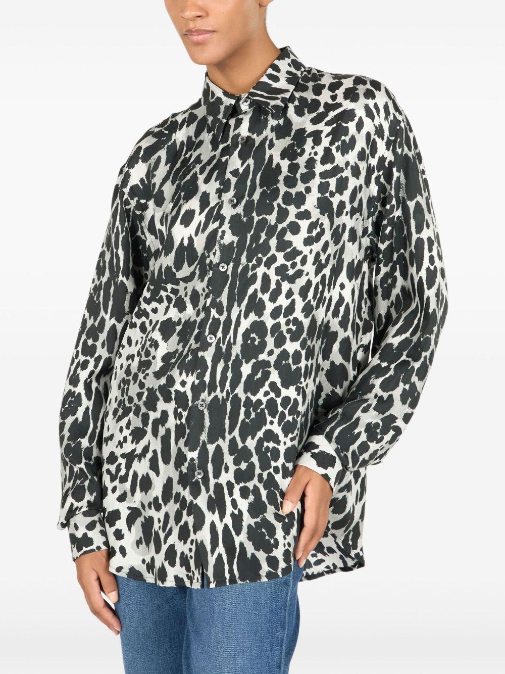 leopard-print shirt Product Image