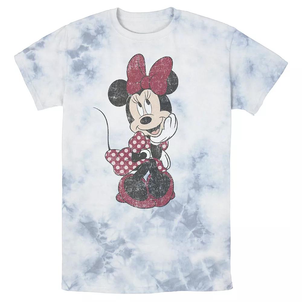 Disney's Minnie Mouse Men's Shy Vintage Bomabrd Wash Tee,  Product Image