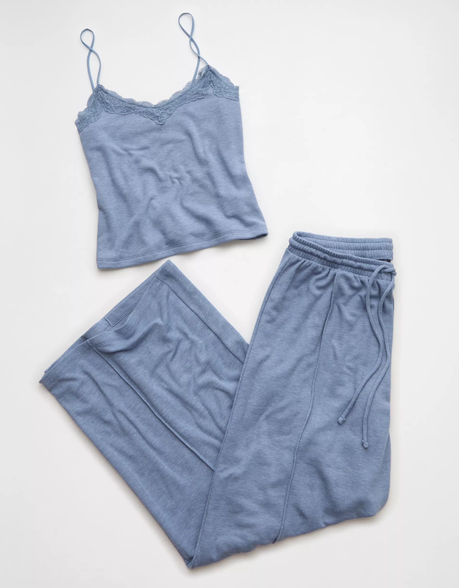 AE Lace Trim Lounge Set Product Image