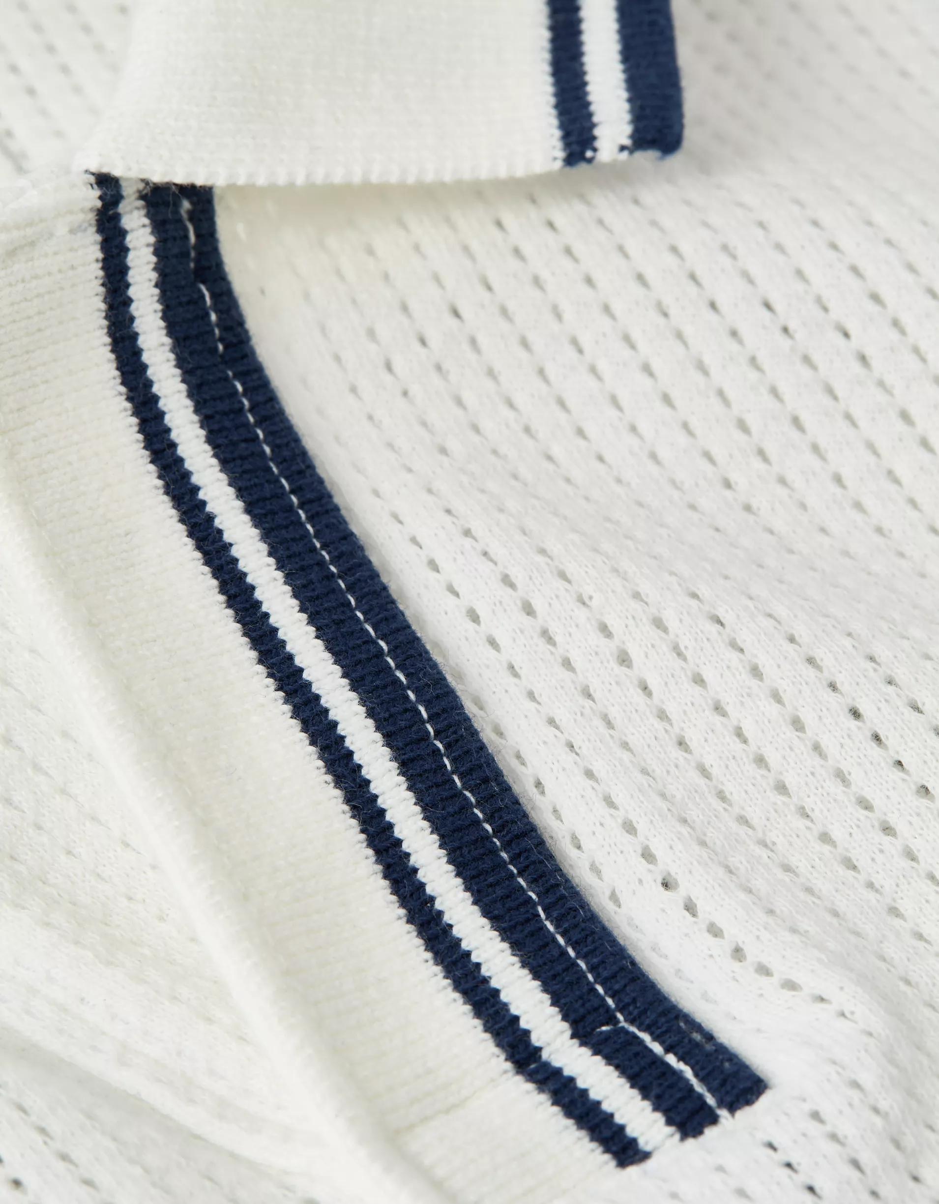 AE 24/7 Mesh Polo Shirt Product Image