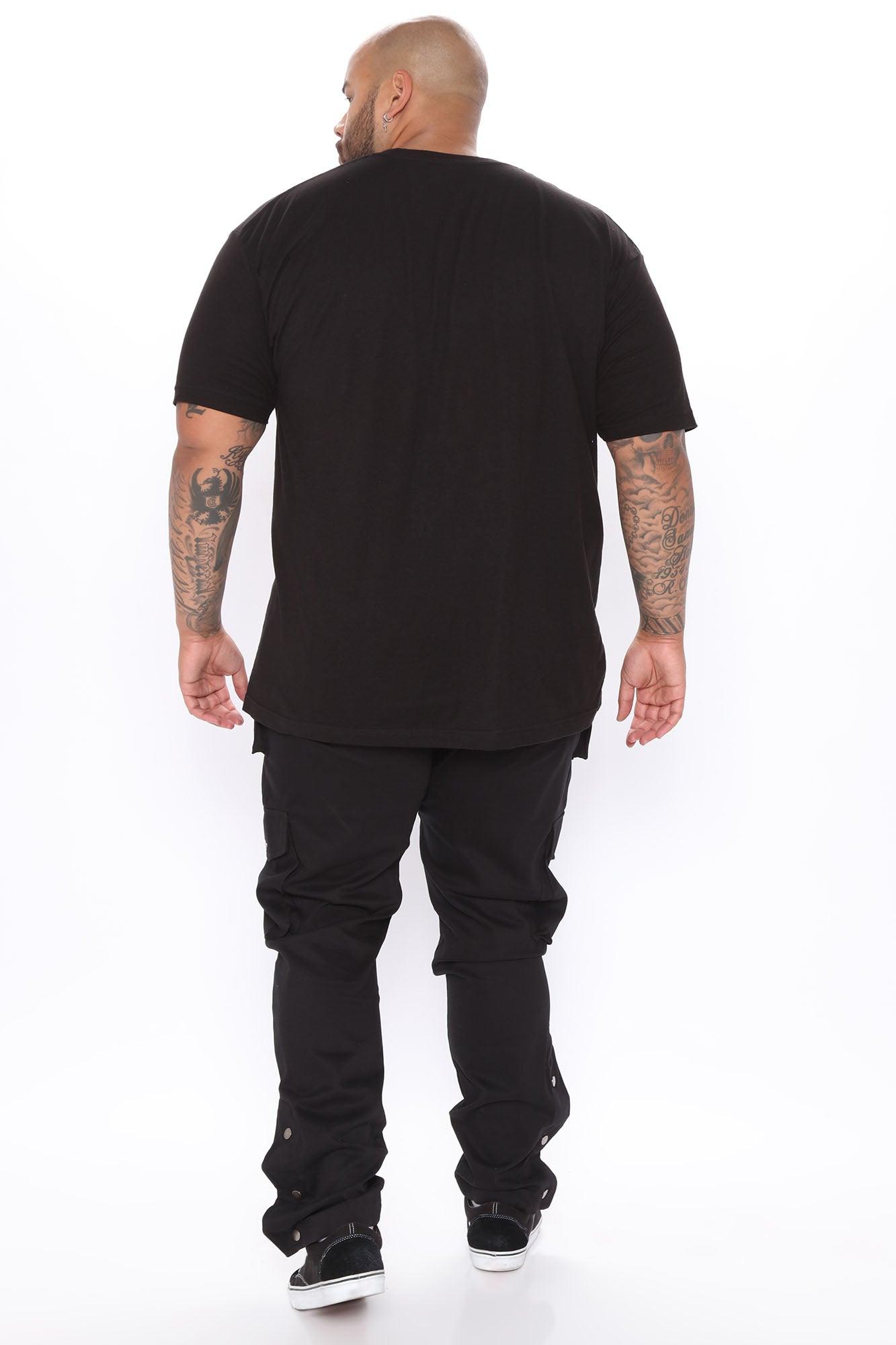 Worker Slim Cargo Pants - Black Product Image