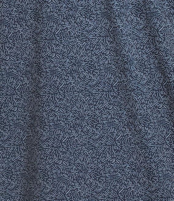 Hart Schaffner Marx Luxury Performance Short Sleeve Sketch Floral Polo Shirt Product Image