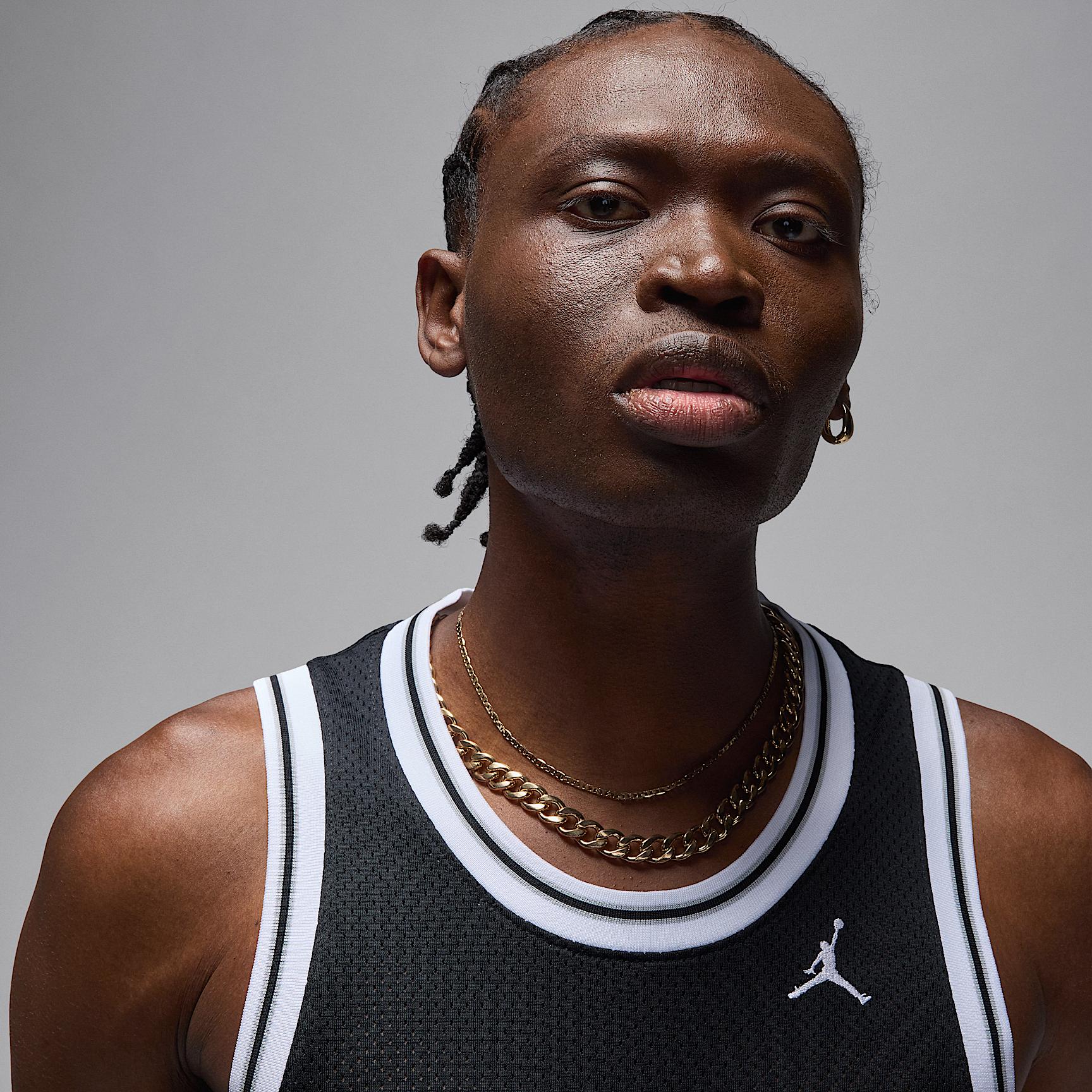 Mens Jordan Essentials Summer Jersey | HF9375-100 Product Image