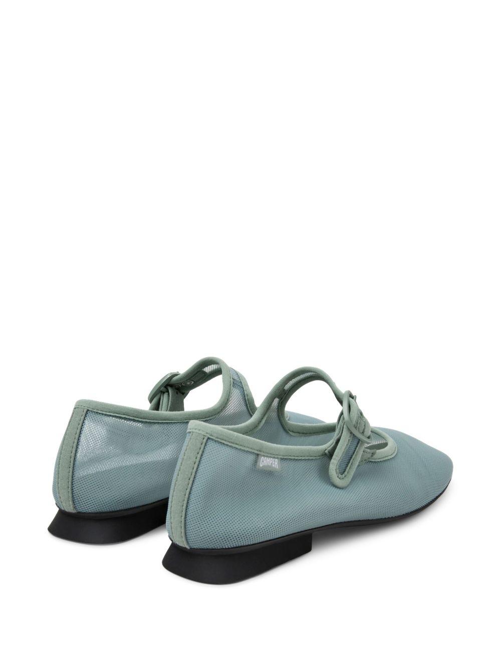 Casi Myra mesh ballerina shoes Product Image