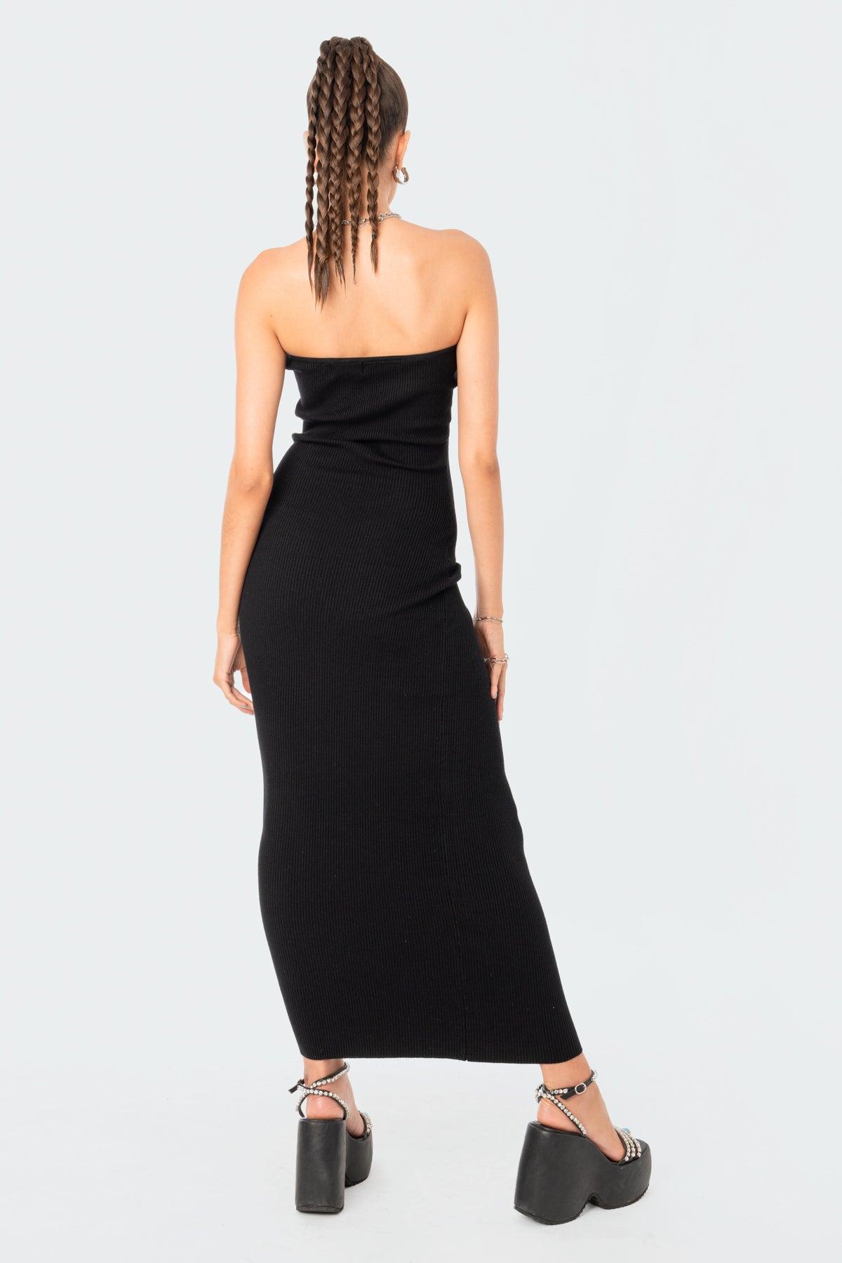 Paola Knitted Maxi Dress Product Image