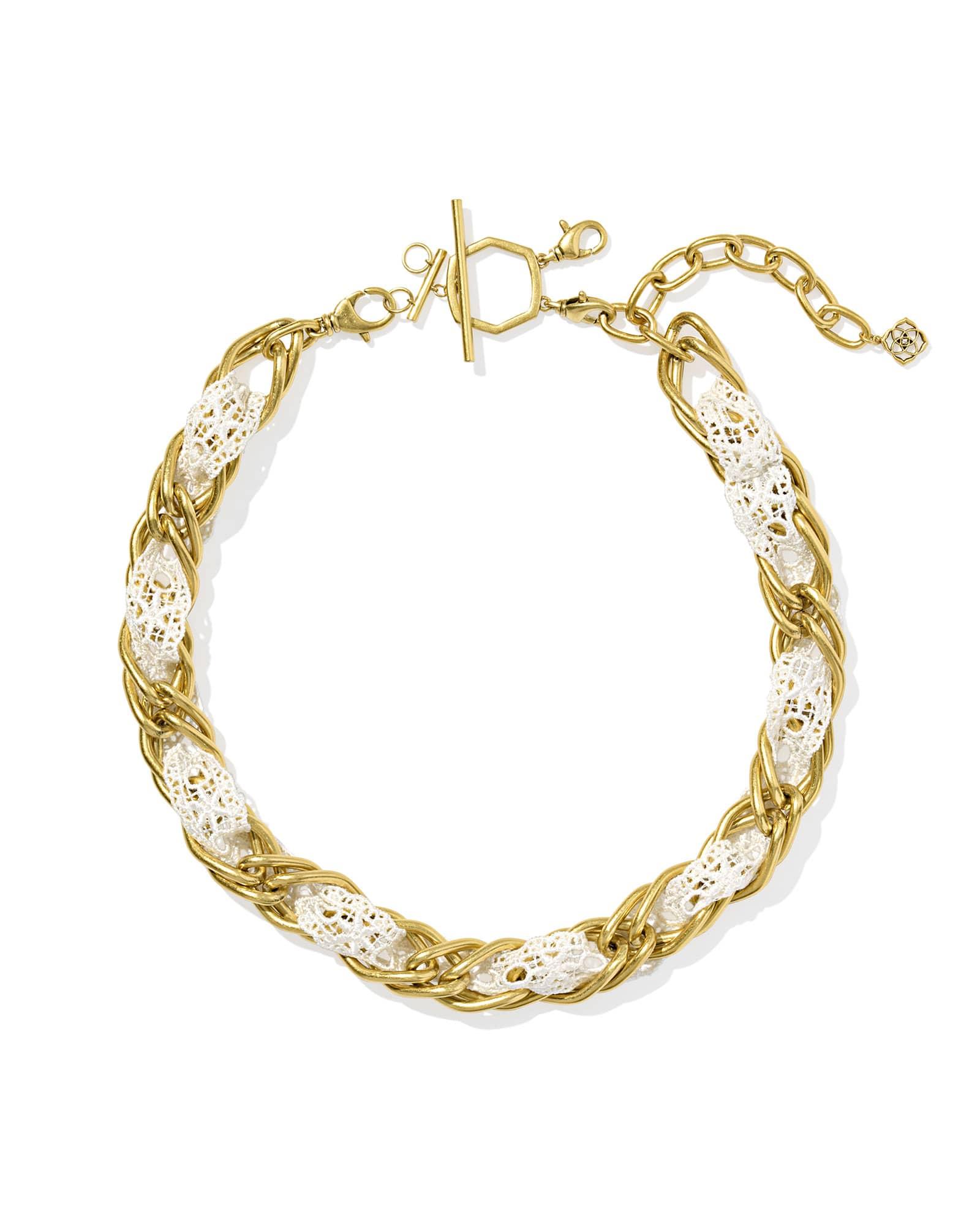 Mallory Rose Vintage Silver Statement Necklace Product Image