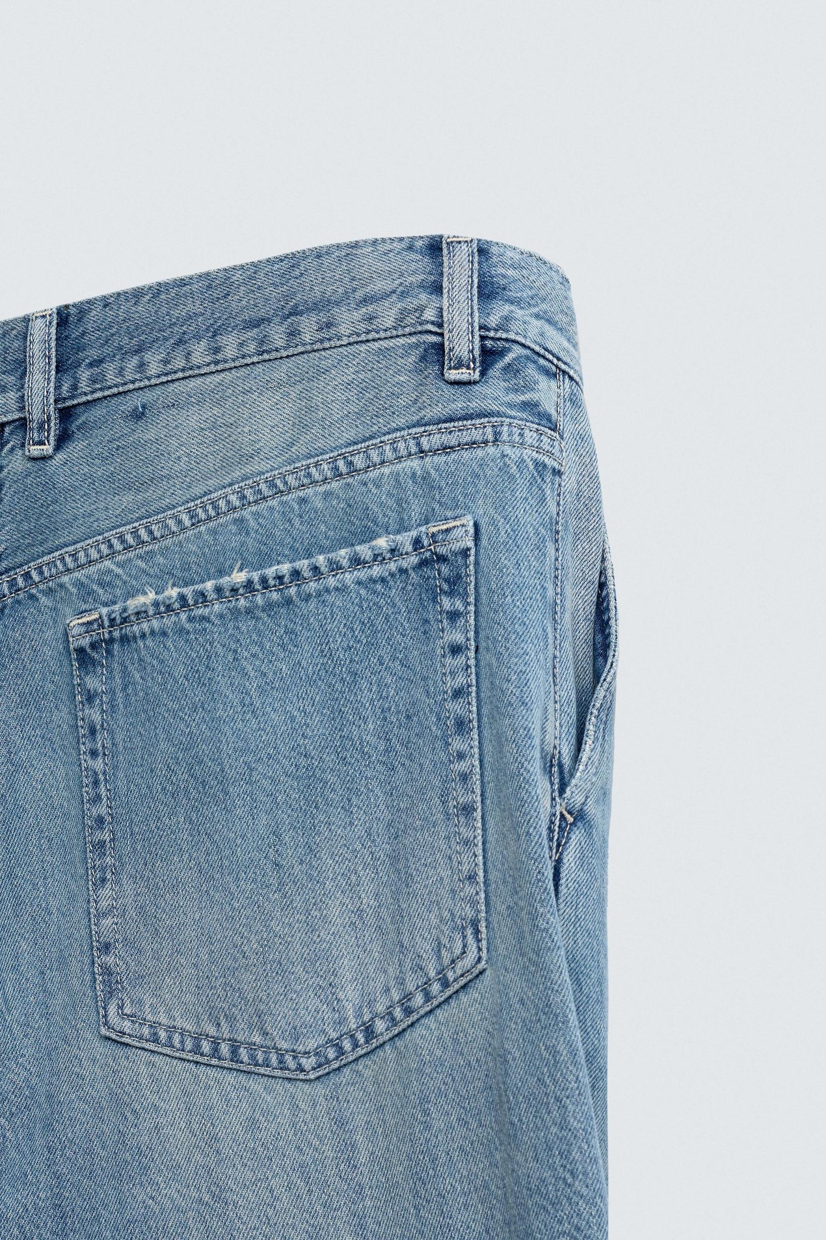 STRAIGHT FIT DENIM CHINO PANTS Product Image