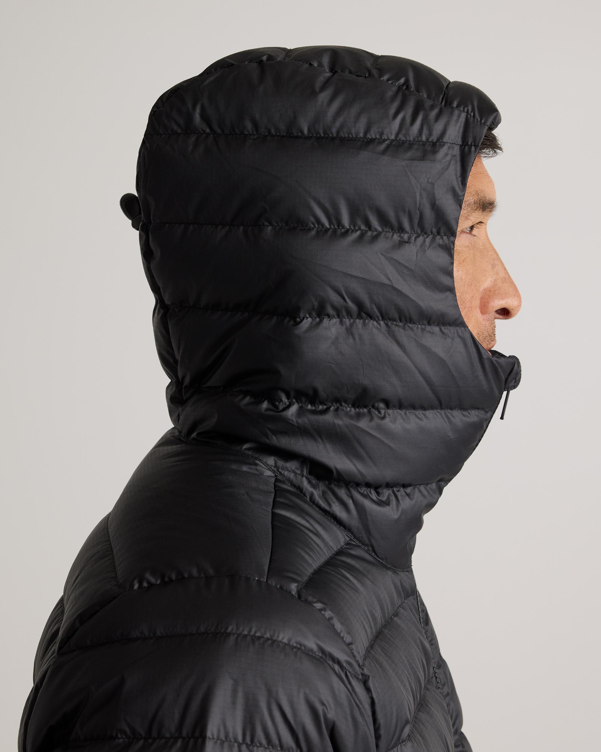 Quince | Men's Lightweight Down Packable Puffer Hooded Jacket Recycled Polyester Product Image