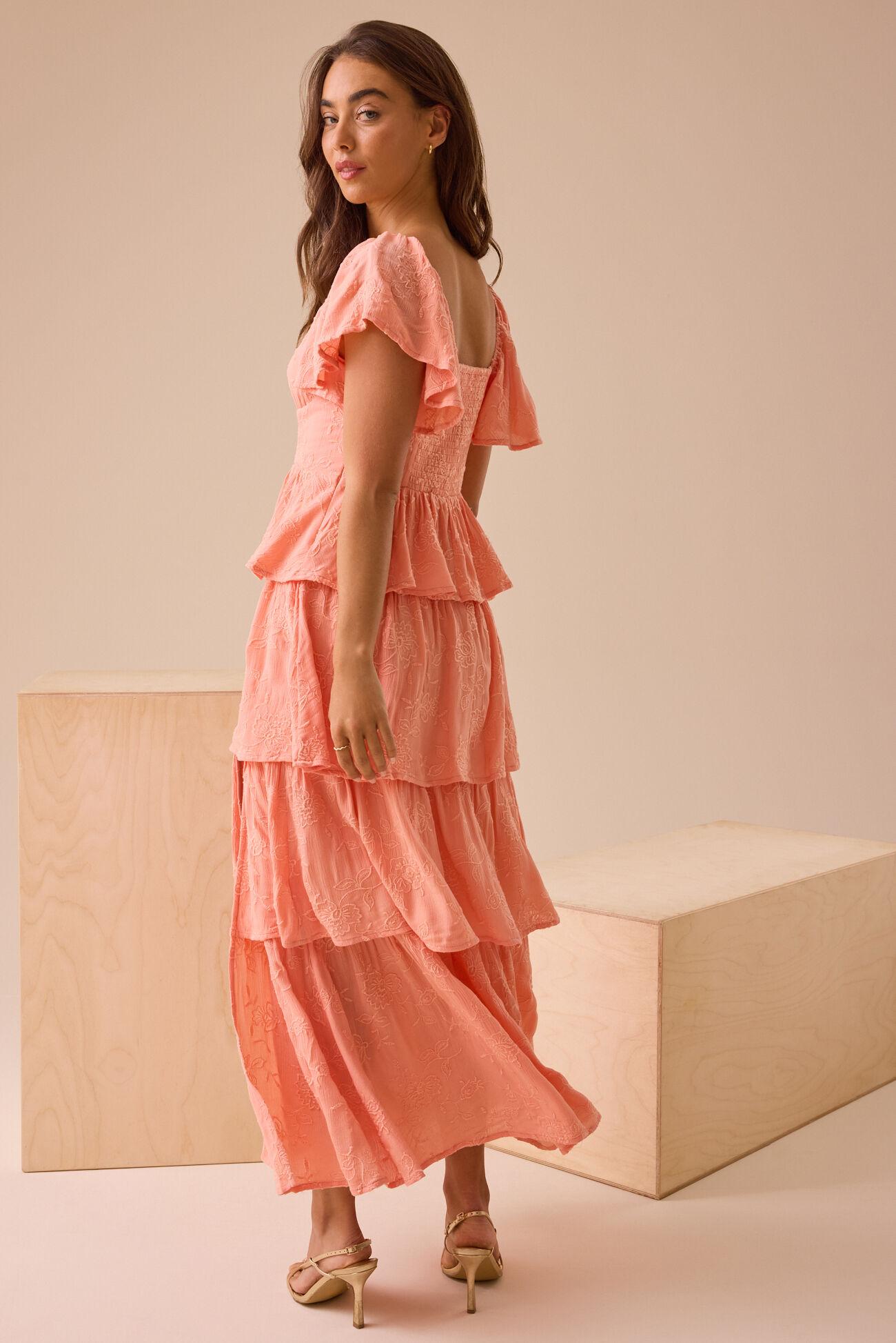 Roxanne Layered Maxi Dress Product Image