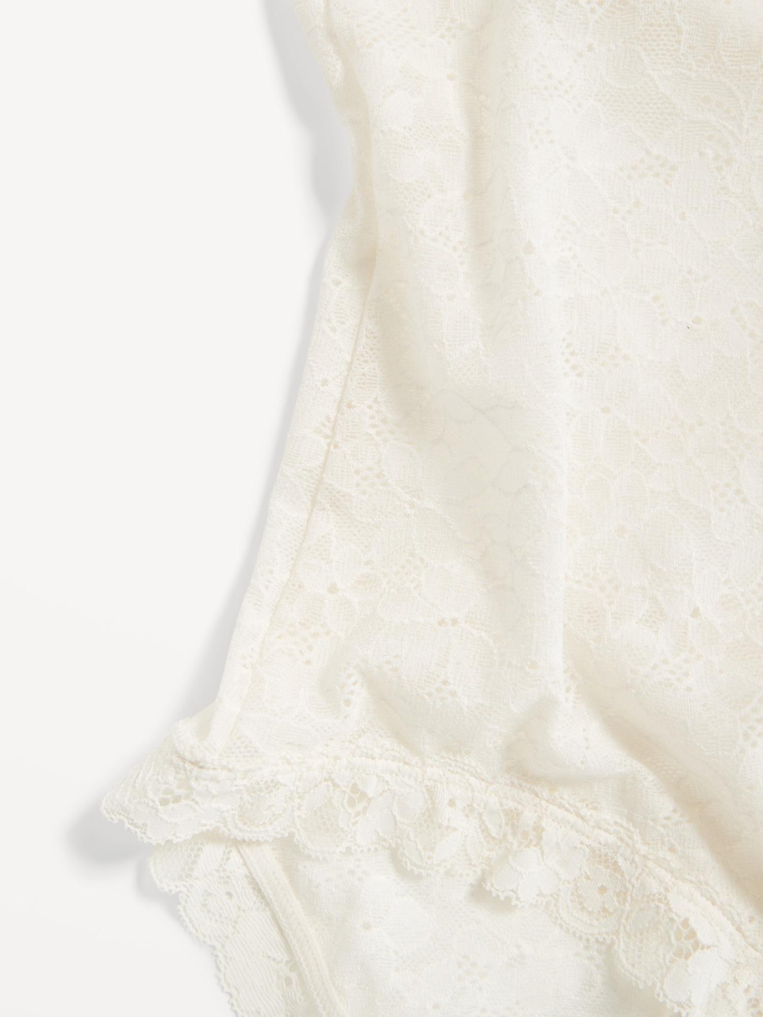 V-Neck Lace Bodysuit Product Image