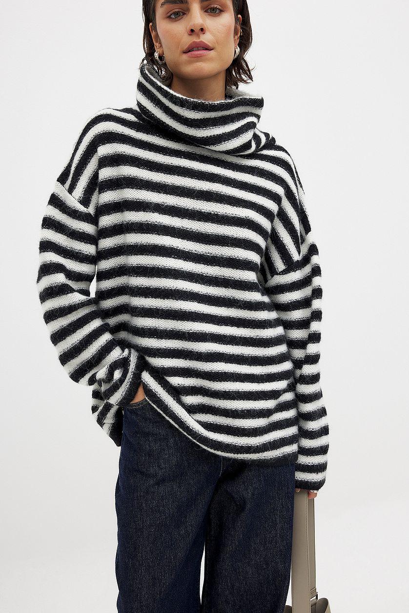 Oversized Turtle Neck Sweater Product Image