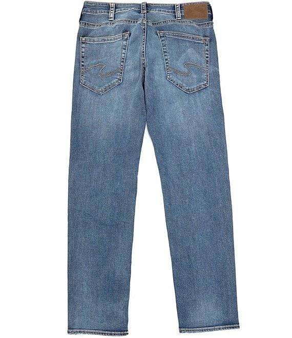Silver Jeans Co. Eddie Athletic Fit Tapered Leg Performance Stretch Jeans Product Image