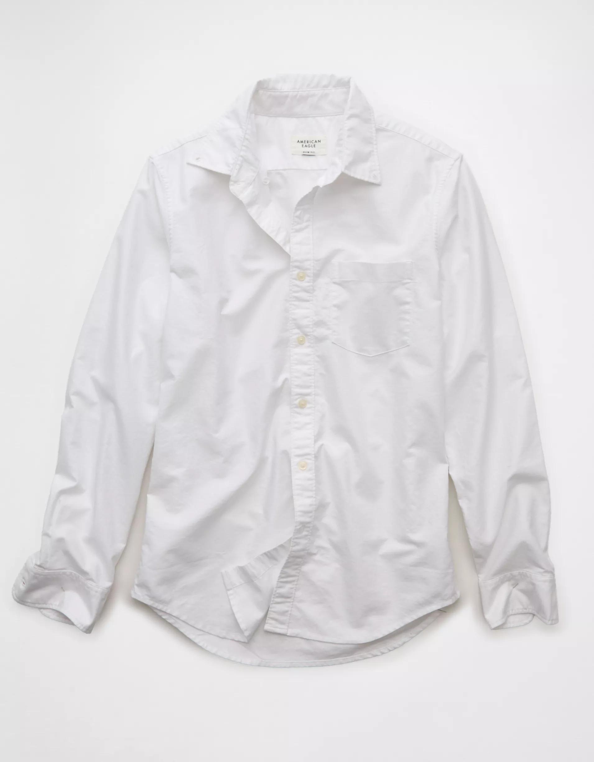 AE Everyday Slim Fit Oxford Button-Up Shirt Product Image